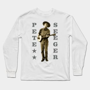 Pete Seeger Long Sleeve T-Shirt